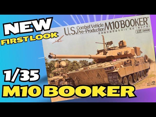 First look M10 BOOKER , Magic Factory 1/35 scale plastic model kit