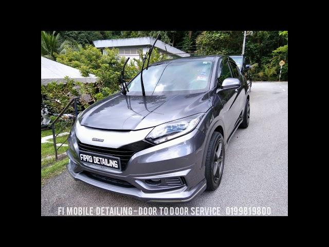 HONDA HRV AFTER  Meguiar's M688 Deep Crystal Ultra Paint Coating /// #HONDAHRV #HRVMUGEN