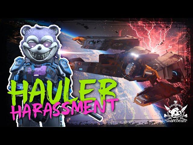 Hauler Harassment - Star Citizen 4.0 Piracy Gameplay