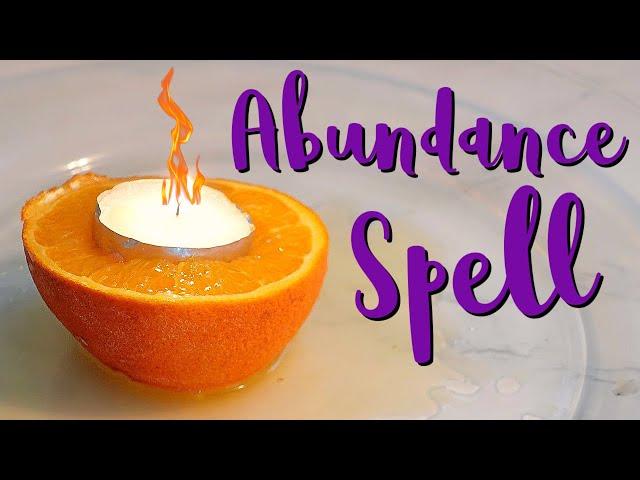 ABUNDANCE SPELL FOR HAPPINESS AND JOY  SIMPLE ORANGE RITUAL FOR JOY IN THE HOME