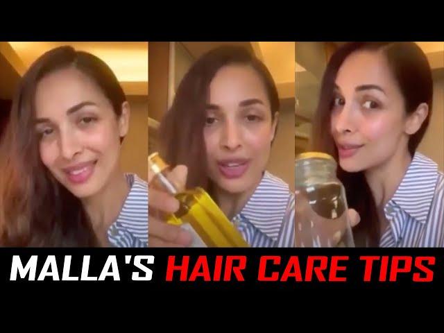 Malaika Arora Khan Hair Growing Self Care Tips | Malla's Hair Care Beauty Tips .