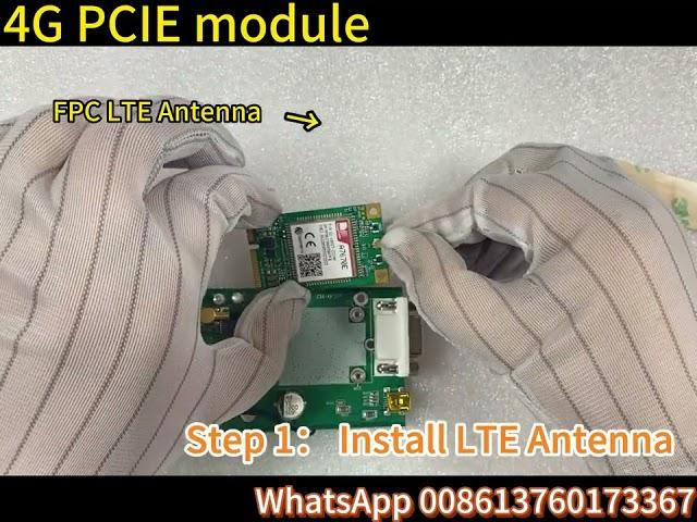 SIMCOM A7670E pcie, LTE CAT1 LGA MODULE