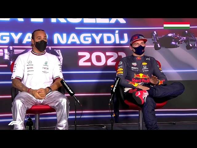 Max Verstappen Getting Pissed Off (ANGRY) - F1 2021 Hungarian GP - Qualifying Press Conference