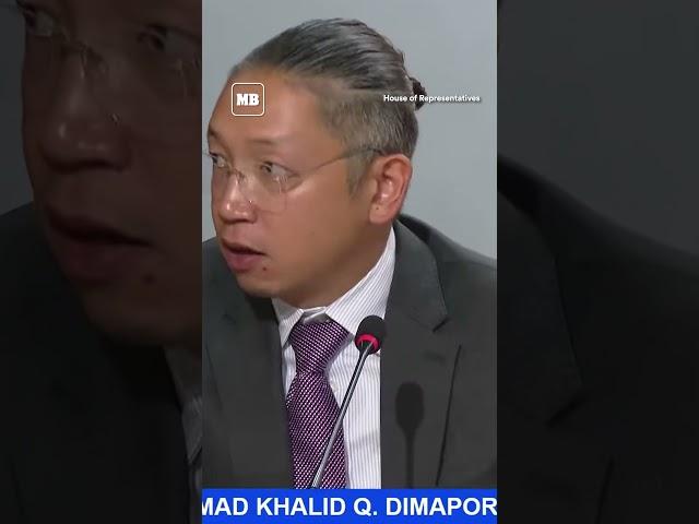 Dimaporo says there's no need for Duterte to attend West Philippine Sea deal probe; here's why