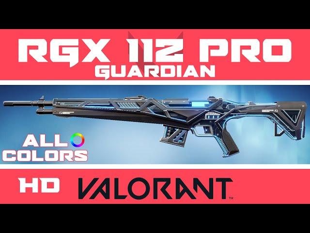 RGX 11Z PRO GUARDIAN VALORANT SKIN (ALL COLORS) | New Skins Showcase