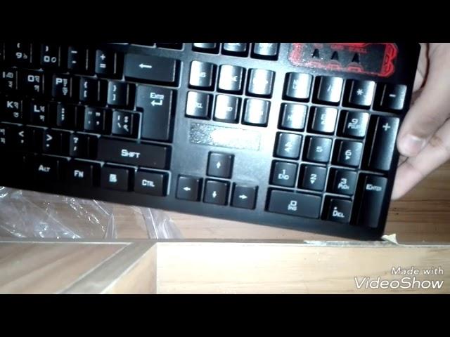 Unboxing Havit Gaming Keyboard. Model-HV-KB421L