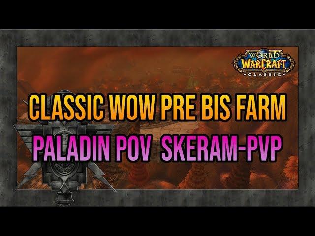 Lvl 60 Paladin - PRE BIS/GOLD FARM & ALT LEVELING