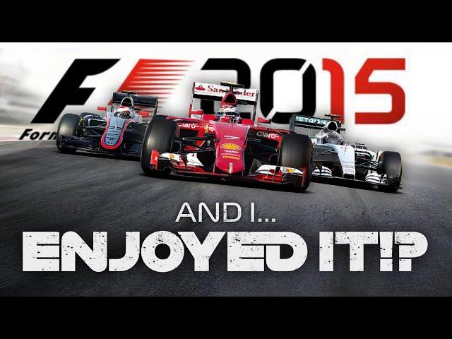 So I played F1 2015 in 2024....