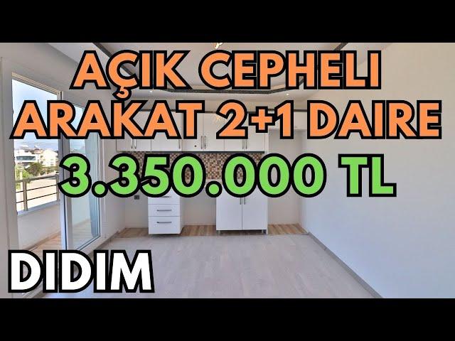 DİDİM SATILIK ARAKAT YENİ DAİRE | 3.350.000 TL #trending #popular #youtube #emlak #yazlık