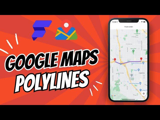 Add Polylines in Google Maps | FlutterFlow