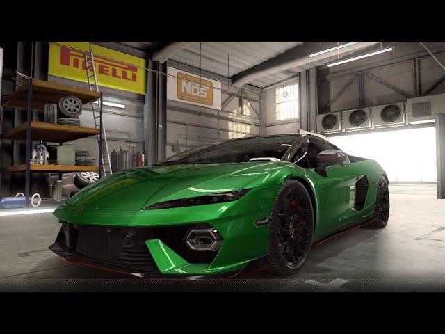 【CSR2】Lamborghini Temerario, shift & tune for 7.26x