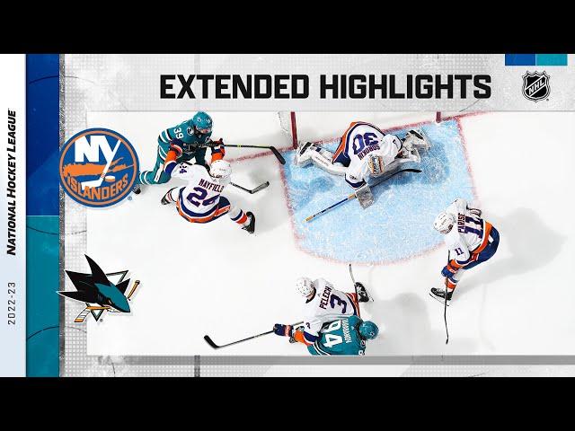 New York Islanders vs. San Jose Sharks Mar 18, 2023 HIGHLIGHTS