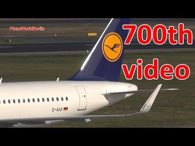 700th Video of PlaneWorldBerlin: an A320 Sharklets special