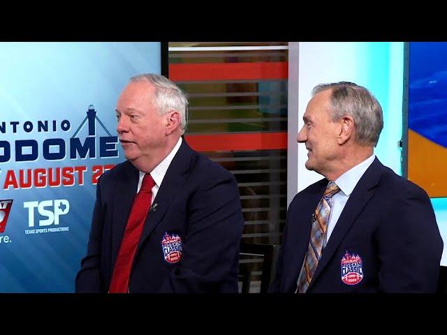 WATCH: Greg Simmons, David Sears talk high school football, preview Saturday's KSAT Pigskin Classic