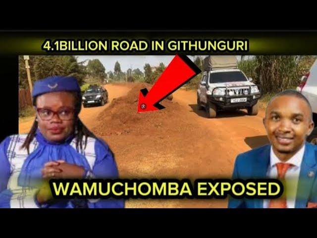 MORARA KEBASO EXPOSED A ROAD RUIRU GITHUNGURI WORTH 4.1BILLION IN GITHUNGURI CONSITUENCY