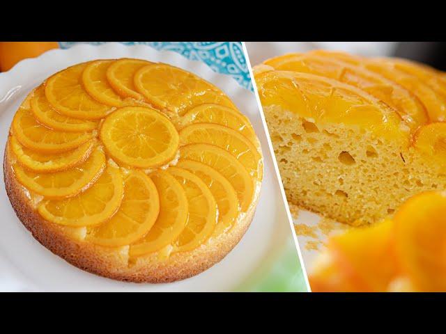 Amazing Upside-Down ORANGE CAKE