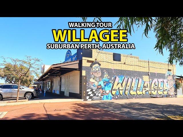 WILLAGEE, suburb in Perth, Western Australia, walking tour 4K