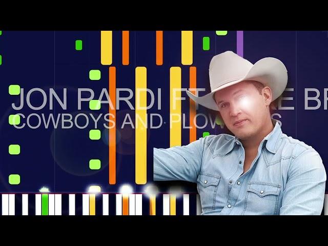 Jon Pardi Ft. Luke Bryan - COWBOYS AND PLOWBOYS (PRO MIDI FILE REMAKE) - "in the style of"