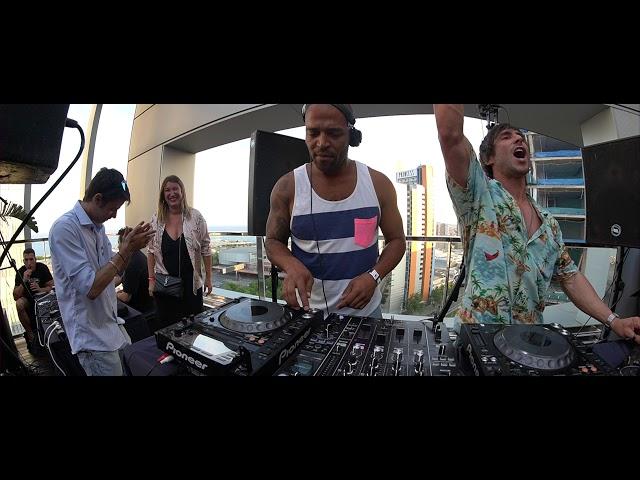 LEXLAY b2b RAY OKPARA @ Happy Techno Rooftop - Barcelona (ES) Offweek 2019