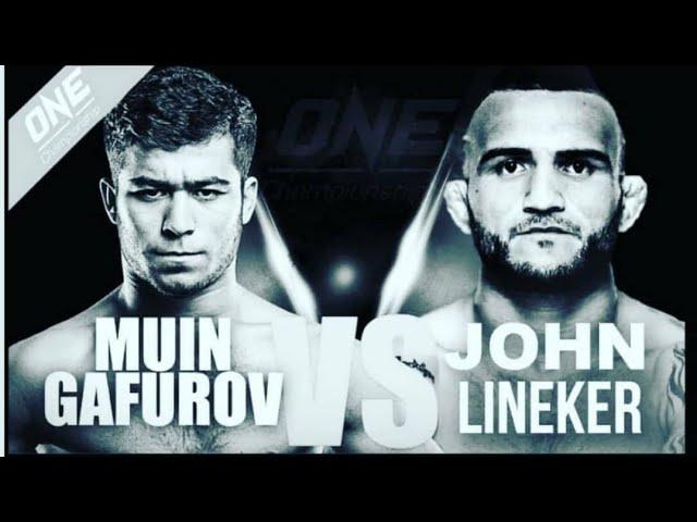 Муин Гафуров UFC ONE ЧИ ШУД?