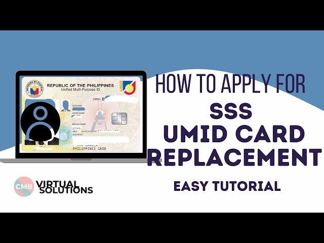 HOW TO APPLY FOR SSS UMID CARD REPLACEMENT  l Due to Marriage, Lost/Stolen, Damaged, For Amendment