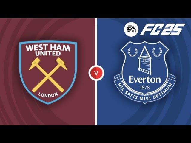 West Ham United vs Everton - Premier League - FC 25