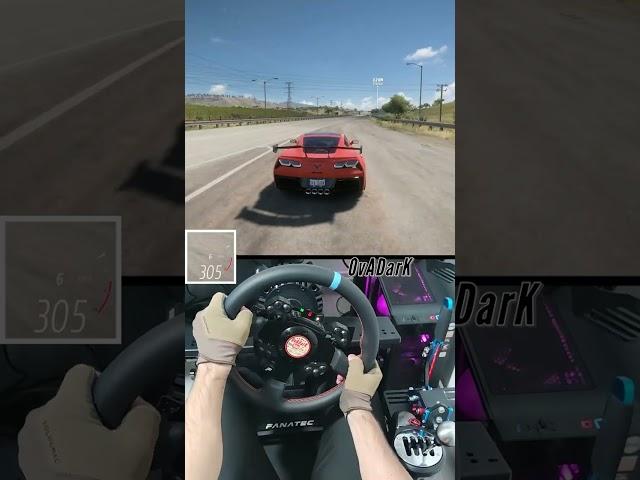 I started the race without the steering wheel !  #shorts