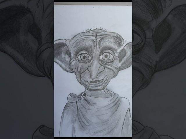 Рисунок Добби из Гарри Поттера | drawing of dobby from harry potter #drawing #drawingtutorial