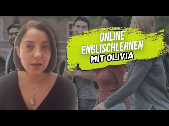 Online Englisch lernen mit Olivia - homestudies Online Sprachschule