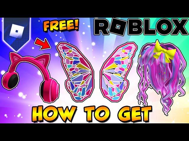 [EVENT]*FREE ITEMS* How To Get Fairy Hair, Wings & Pink Cat Ear Headphones on Roblox - Sunsilk