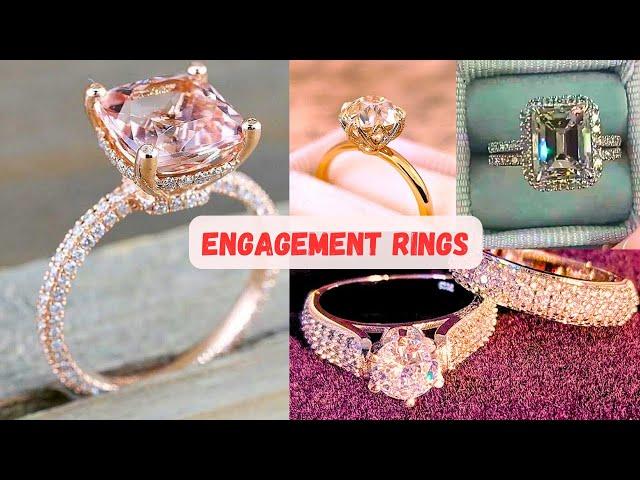 Engagement rings for women 2024 || wedding rings for women 2024.