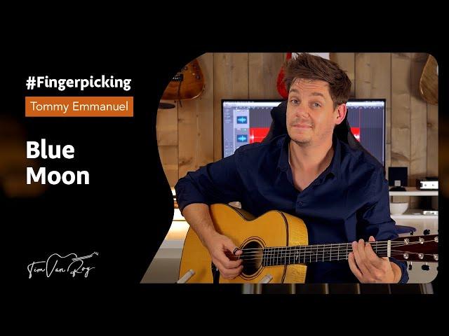 Blue Moon - Tommy Emmanuel (cover by Tim Van Roy)