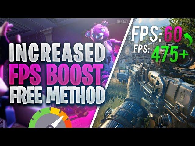 How to increase FPS on laptop / pc ALL GAMES 2020 Windows 10 [Step-by-Step] 2020