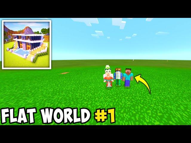 Craft World 2024 Multiplayer Survival Series In Flat World Part 1 | Craft World - Master Block 3d