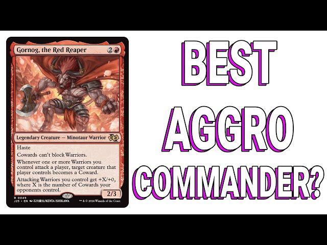 Gornog, the Red Reaper Deck Tech! One of the Strongest Red Commanders Ever!