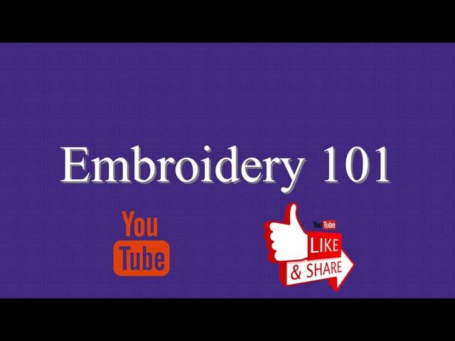 Embroidery 101- What materials are needed, Pe800, Se625, Nq1600E