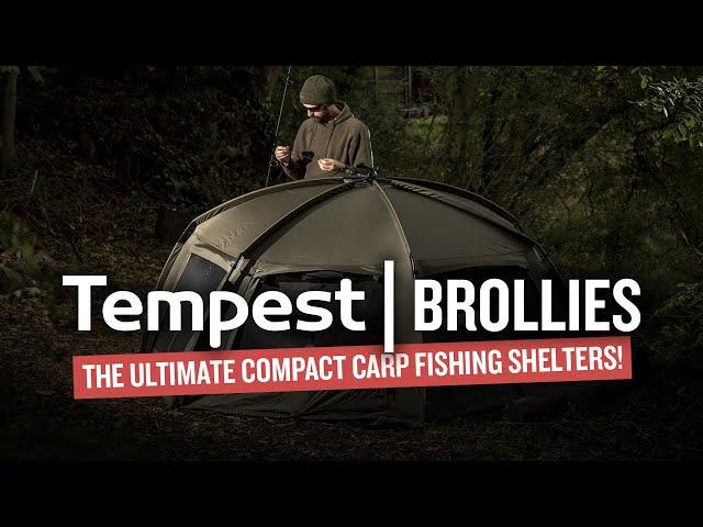 Tempest Brollies Overview 2023 | Tempest Brolly 100 & Tempest Brolly 100T | Carp Fishing Shelters