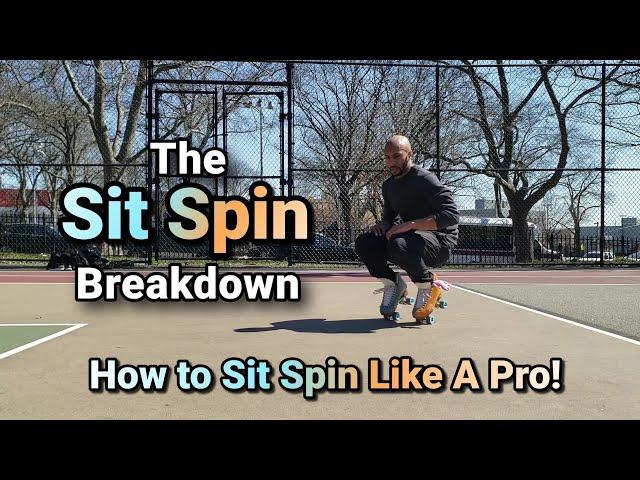 [Season 1] Andvilsk8s | Roller Skating | How To: Sit Spin [2021 Update!]