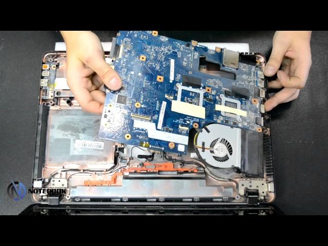 Acer Aspire E1-771G - Disassembly and cleaning