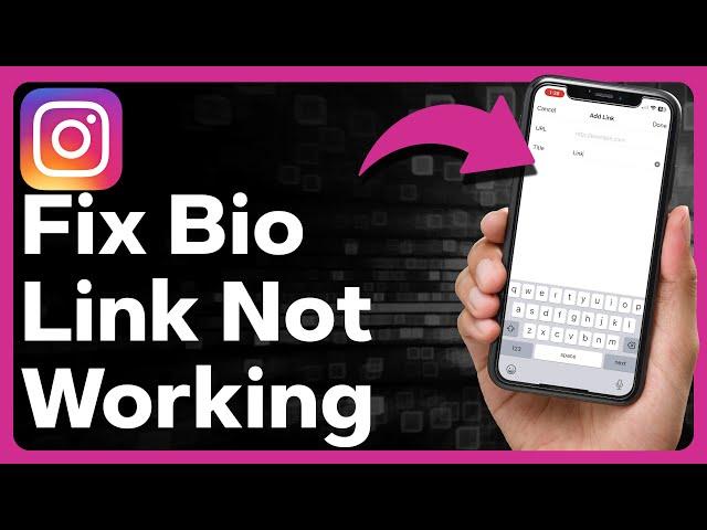 How To Fix Instagram Bio Link Not Working