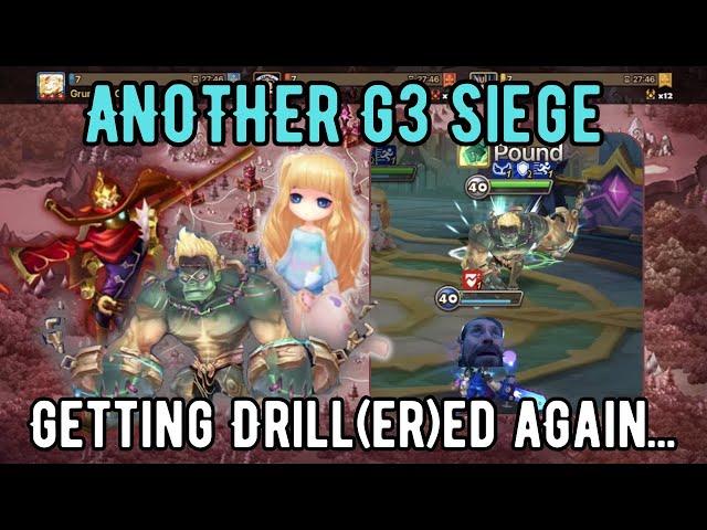 GETTING DRILL(ER)ED EVERY SIEGE NOW? | G3 Siege Global | GrumpyOG's vs Ocitocina vs Nu||