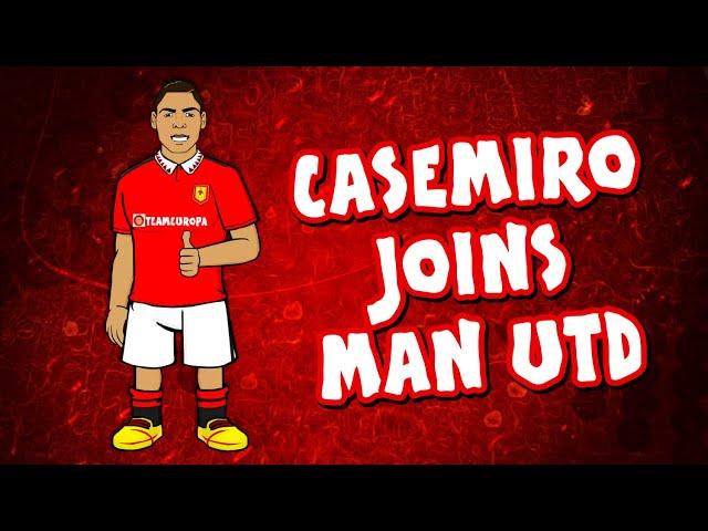 CASEMIRO signs for MAN UNITED! (Press Conference Real Madrid Transfer)