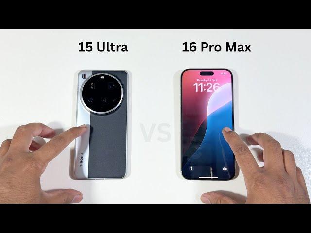 Xiaomi 15 Ultra vs 16 Pro Max Speed Test and Camera Compare