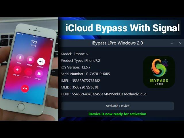 NEW iCloud Tool Bypass Windows With Signal/Sim/ iOS 17/16/15/12 iPhone/iPad iBypass LPro With Signal