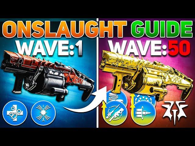 Complete Onslaught: Salvation Guide (Expert Onslaught & Shiny Weapons) | Destiny 2 Revenant