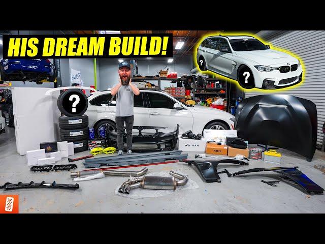 Building a 2017 BMW F31 3-series Touring Wagon in 27 minutes! [COMPLETE TRANSFORMATION]