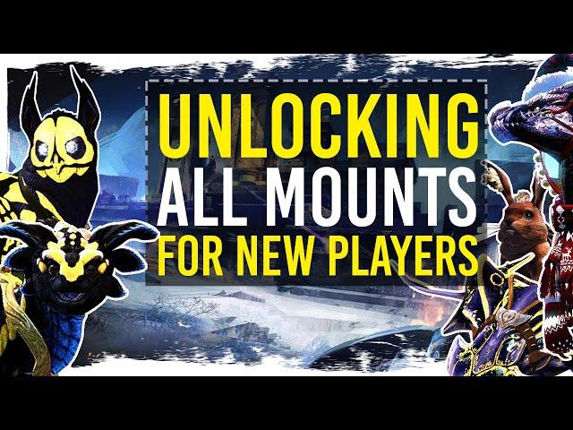 Guild Wars 2 - Unlocking All Mounts - New Player Guide