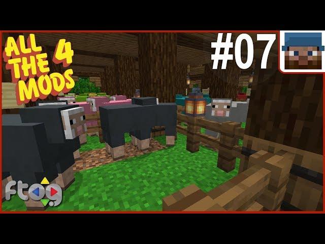 FTOG ATM4 #07 - Sheep Farm at Spawn - Minecraft 1.14 Let's Play