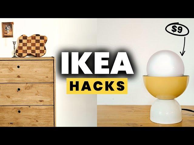 DIY IKEA Hacks | High End + Budget IKEA Flips