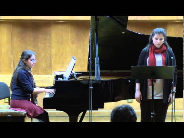 Masterclass with Graham Johnson (Hana Bardos, soprano, Emma Walker, piano)